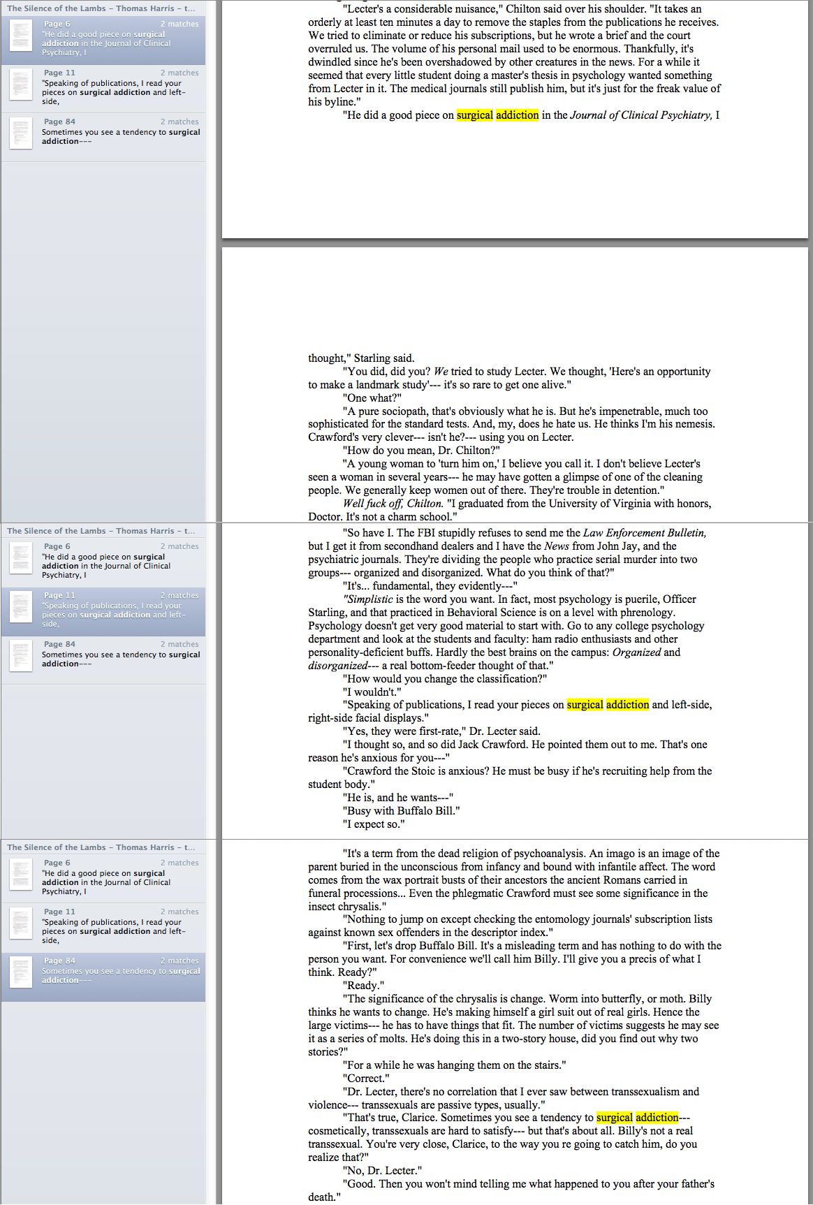 ./CHECK - SURGICAL ADDICTION - email to Kevin Field PhD - 'OK, you're not gonna like this, but Hannibal Lecter thinks'.png